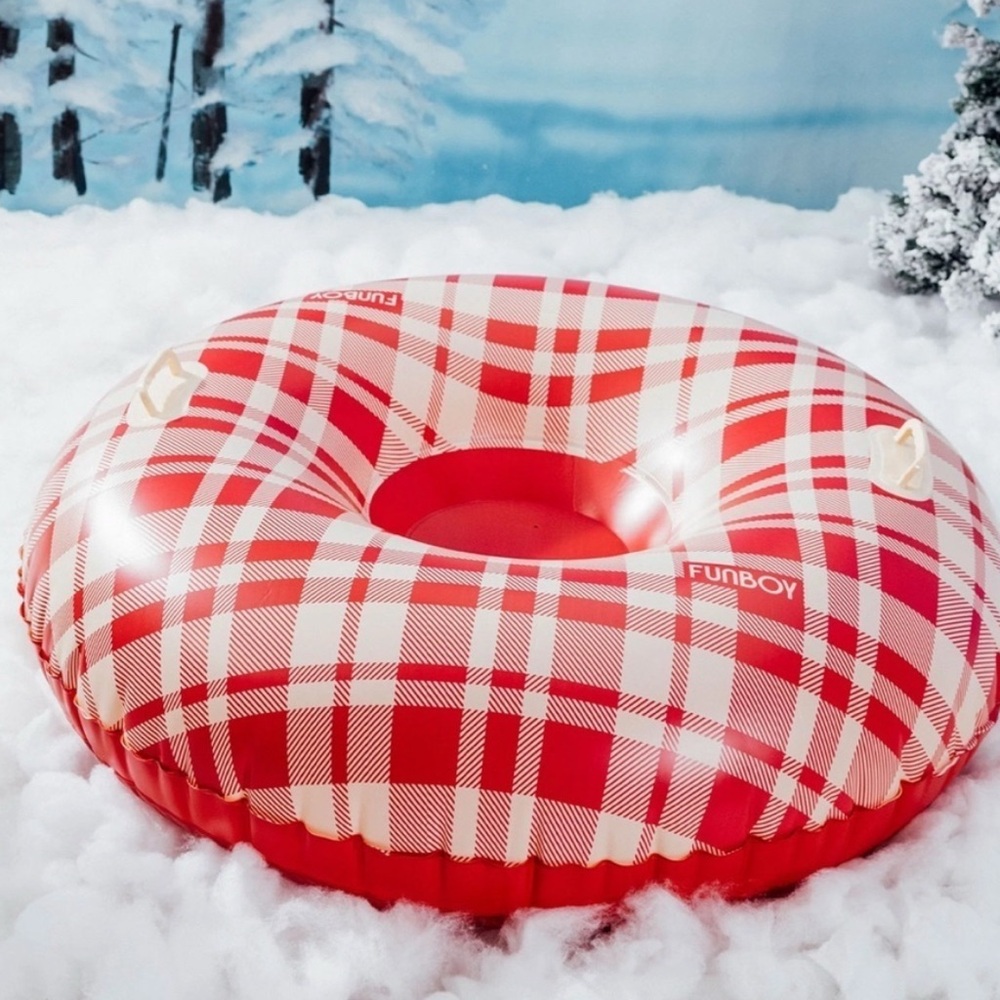 {Funboy} plaid snow tube